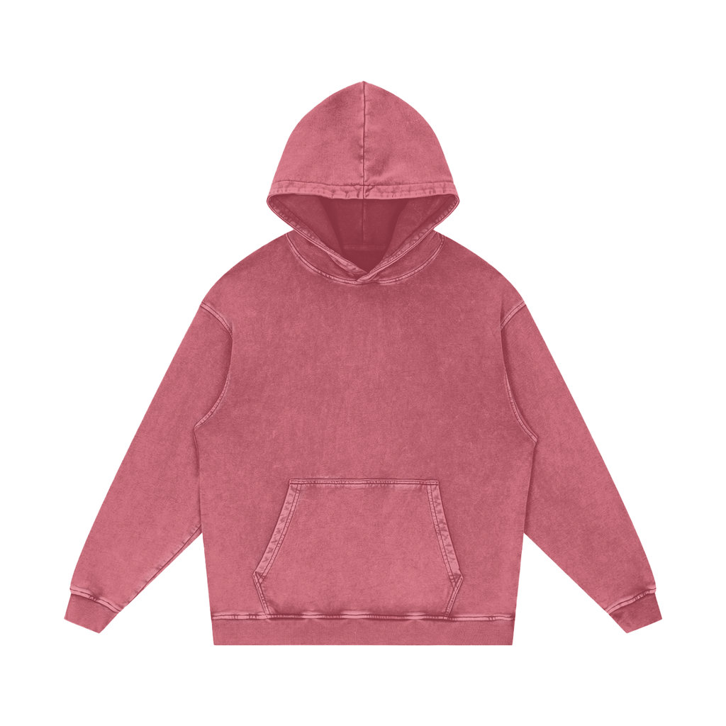 Acid Wash Oversize Hoodie - 420 GSM - IVORYFLOW