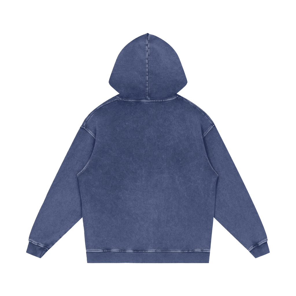 Acid Wash Oversize Hoodie - 420 GSM - IVORYFLOW