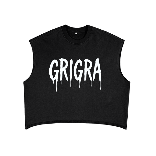 French Terry Boxy Tank Top.