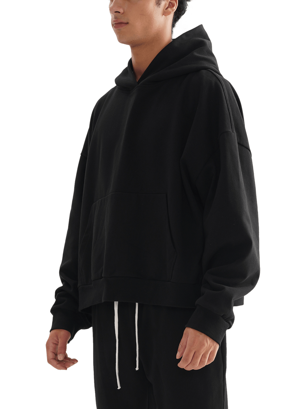 Boxy Oversized Hoodie - IVORYFLOW