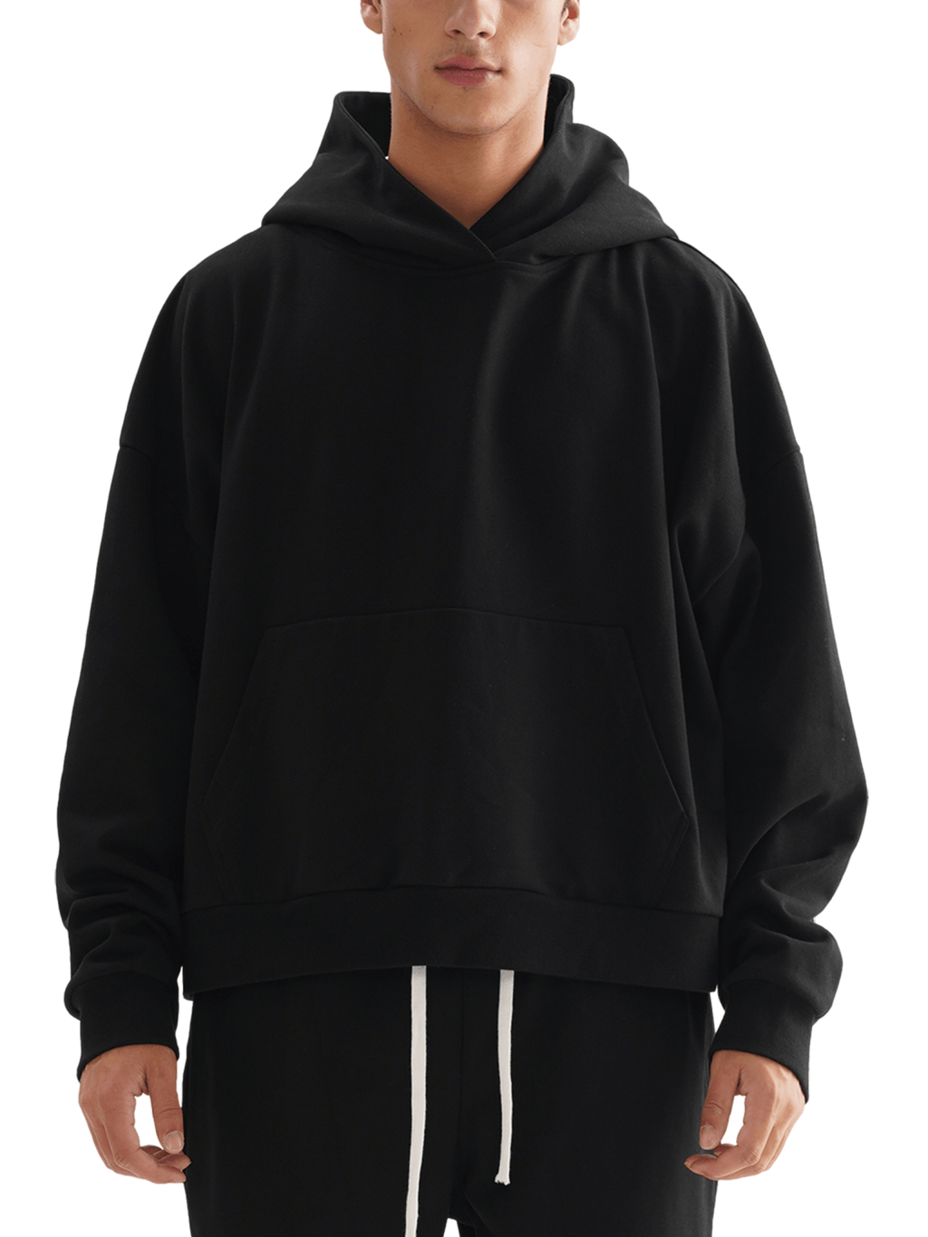 Boxy Oversized Hoodie - IVORYFLOW