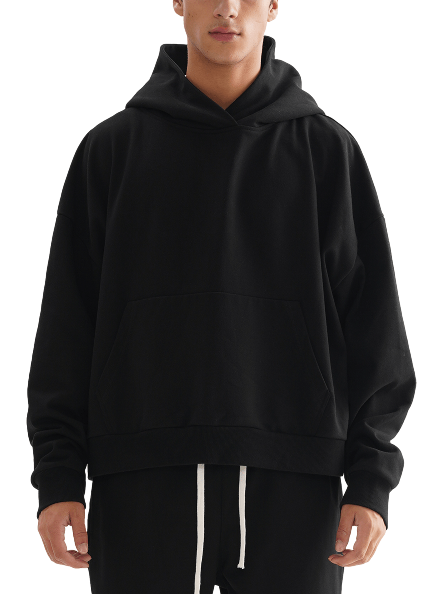Boxy Oversized Hoodie - IVORYFLOW