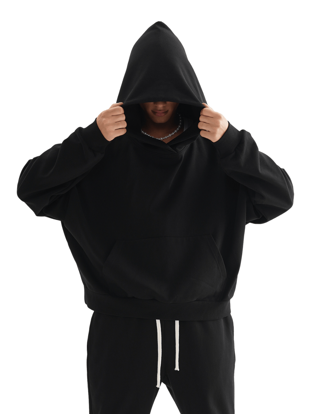 Boxy Oversized Hoodie - IVORYFLOW