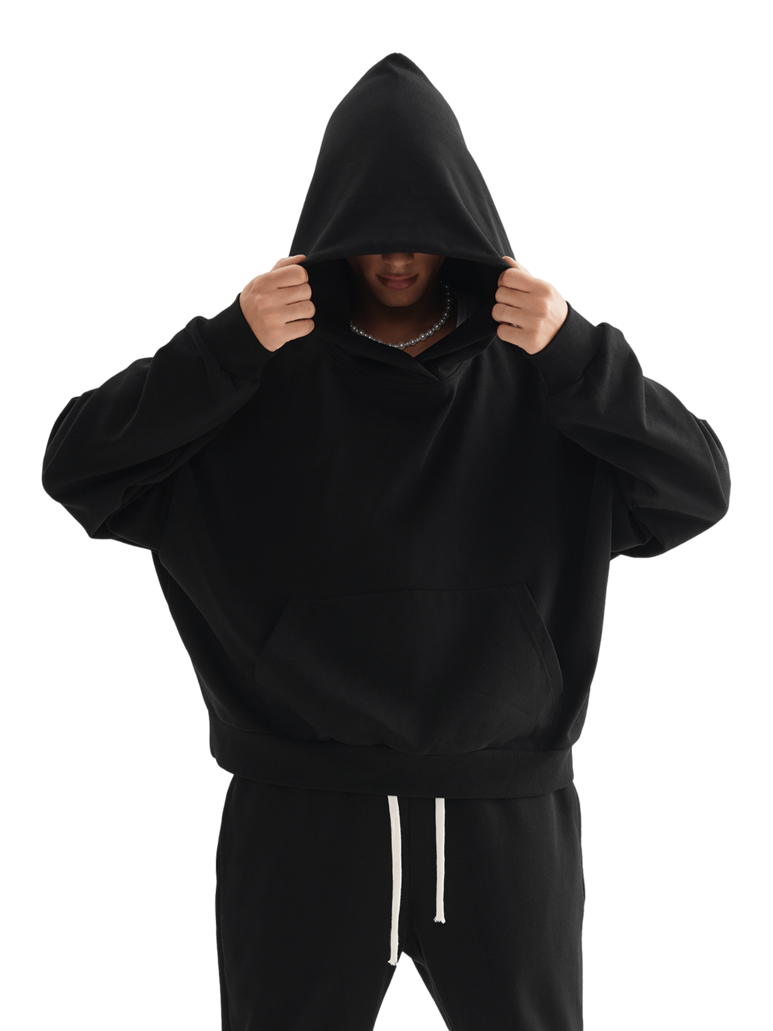 Boxy Oversized Hoodie - IVORYFLOW