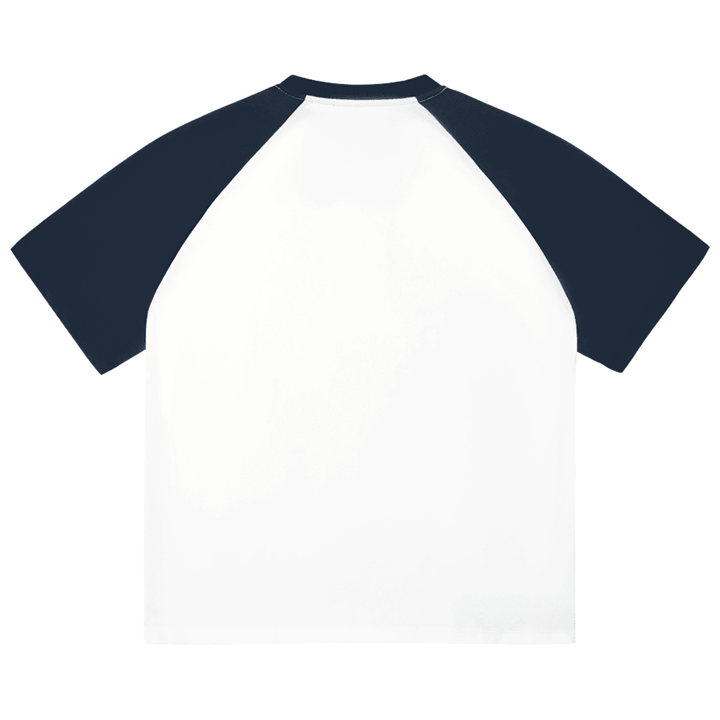 Color - Blocked Raglan Sleeve T-shirt - IVORYFLOW