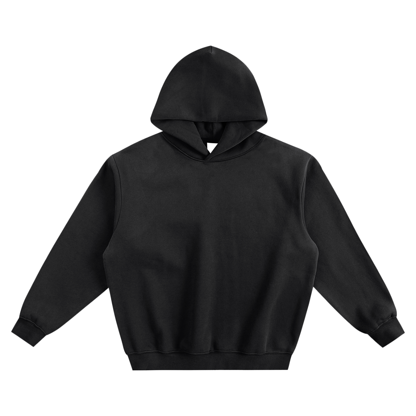 Fleeced Boxy Hoodie - IVORYFLOW