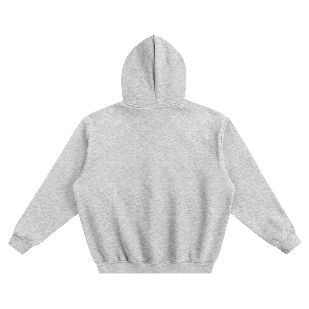 Fleeced Boxy Hoodie - IVORYFLOW