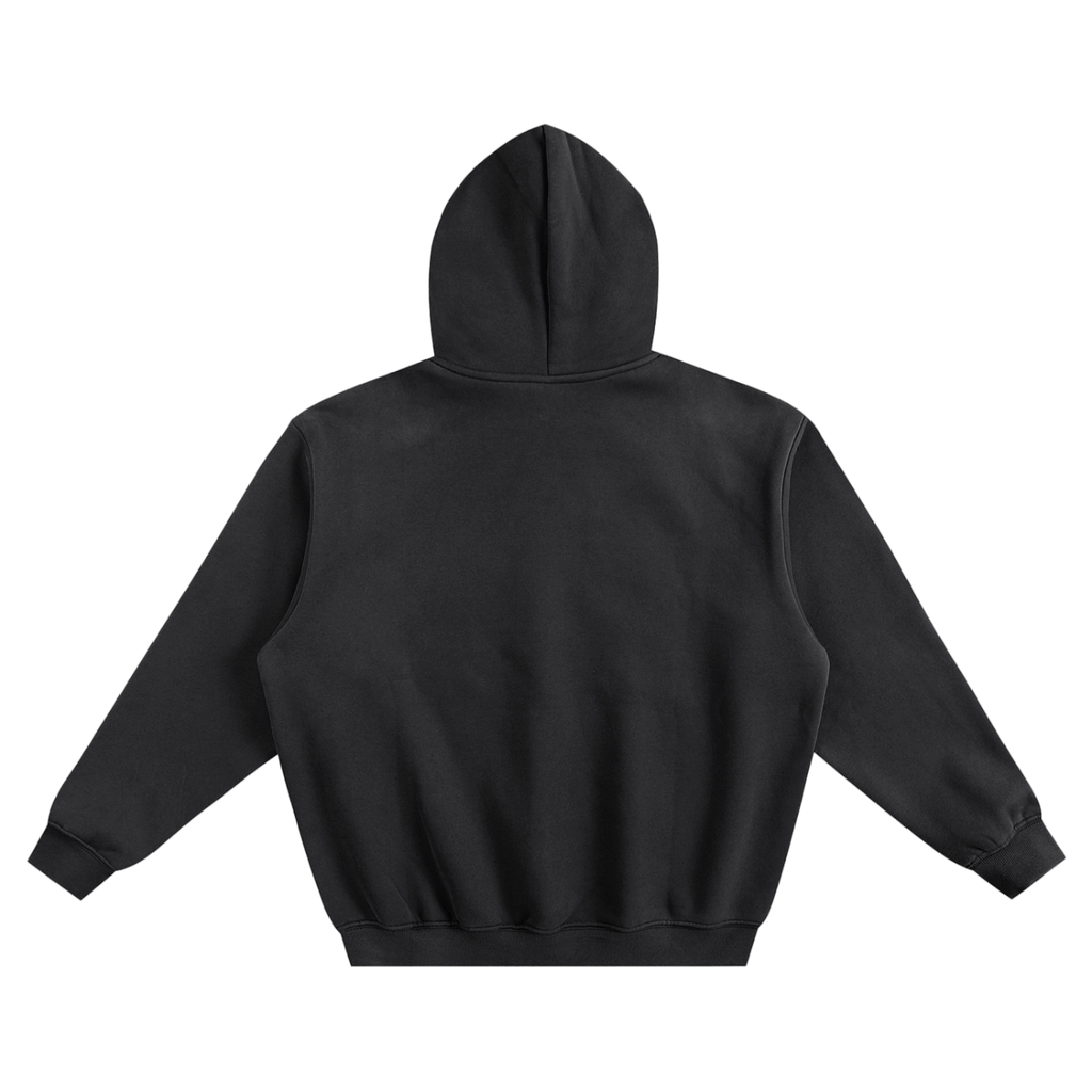 Fleeced Boxy Hoodie - IVORYFLOW
