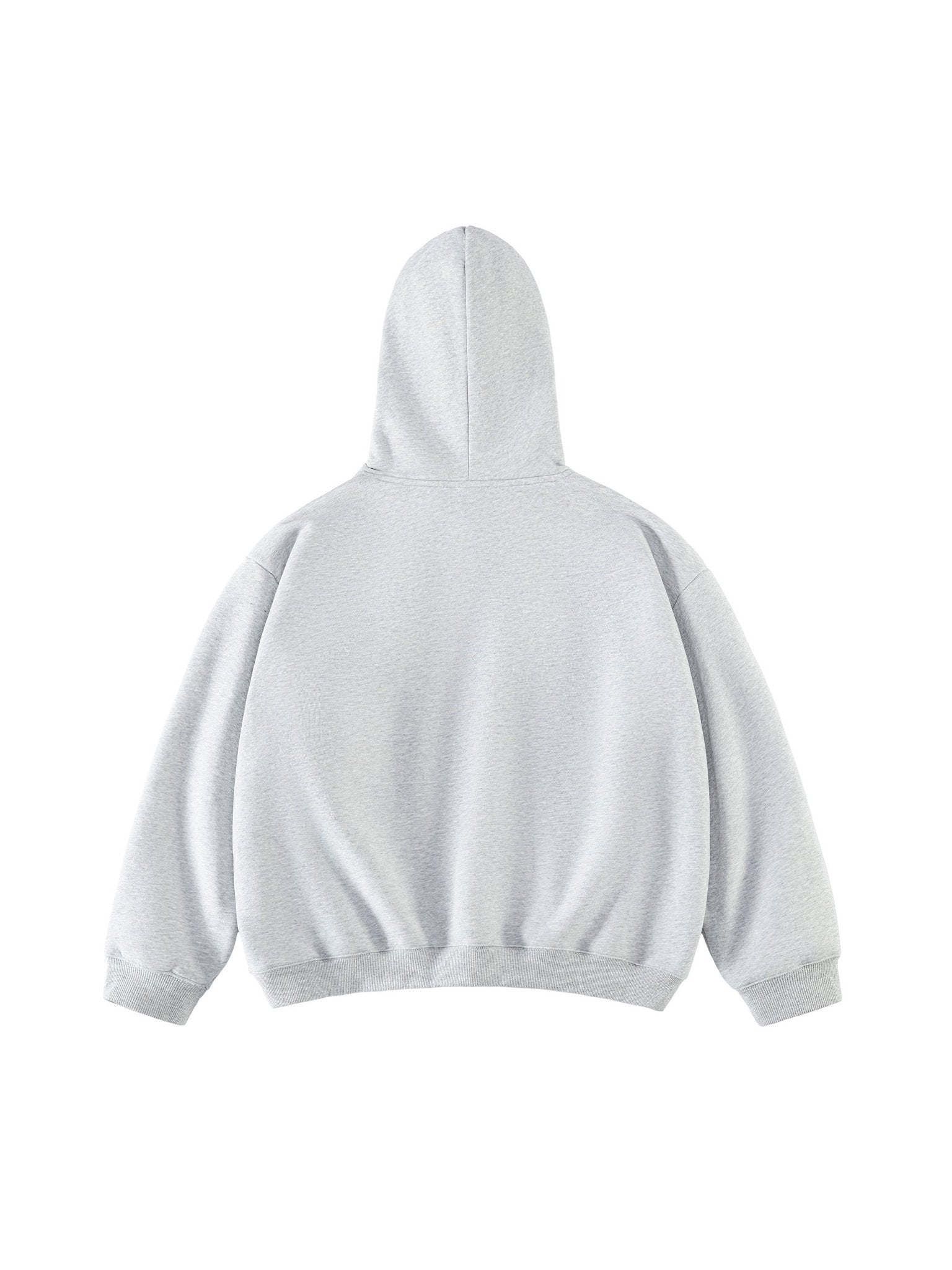 Fleeced Boxy Hoodie - IVORYFLOW