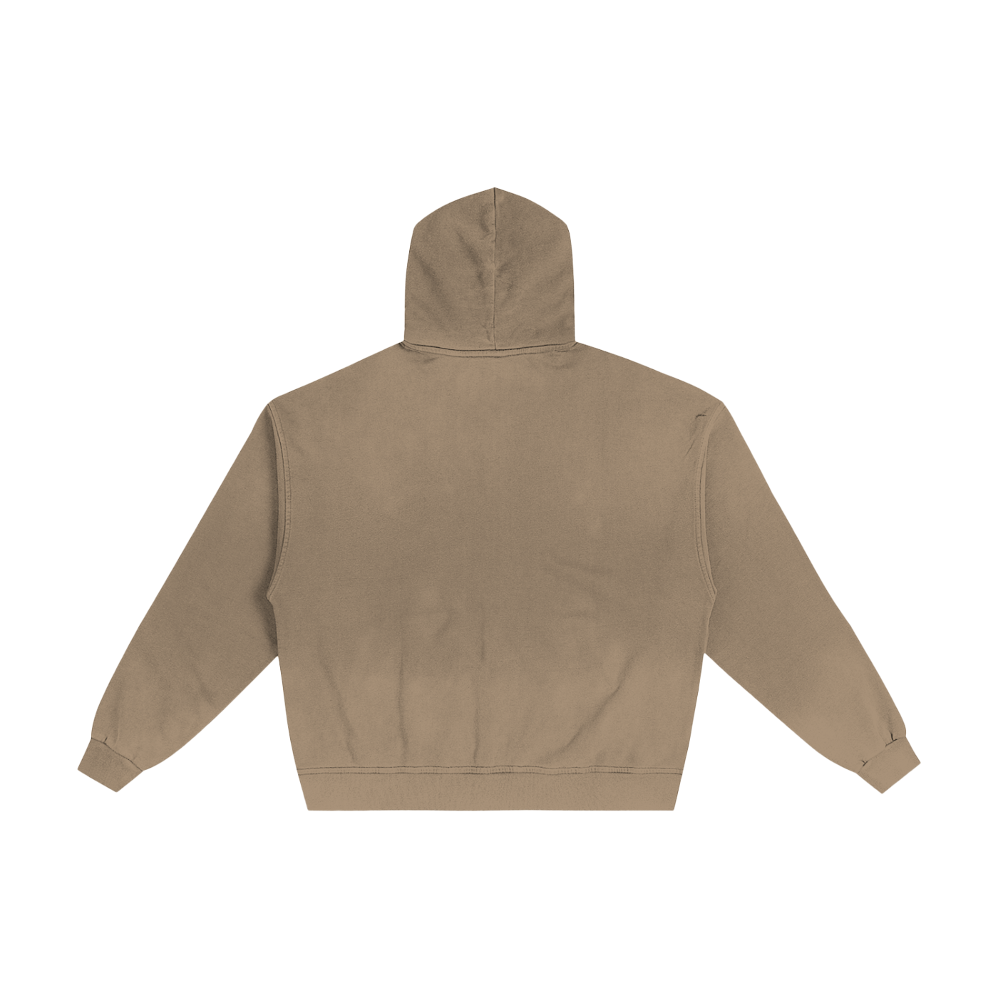 Hand - Frayed Sunfade Zip Hoodie - IVORYFLOW