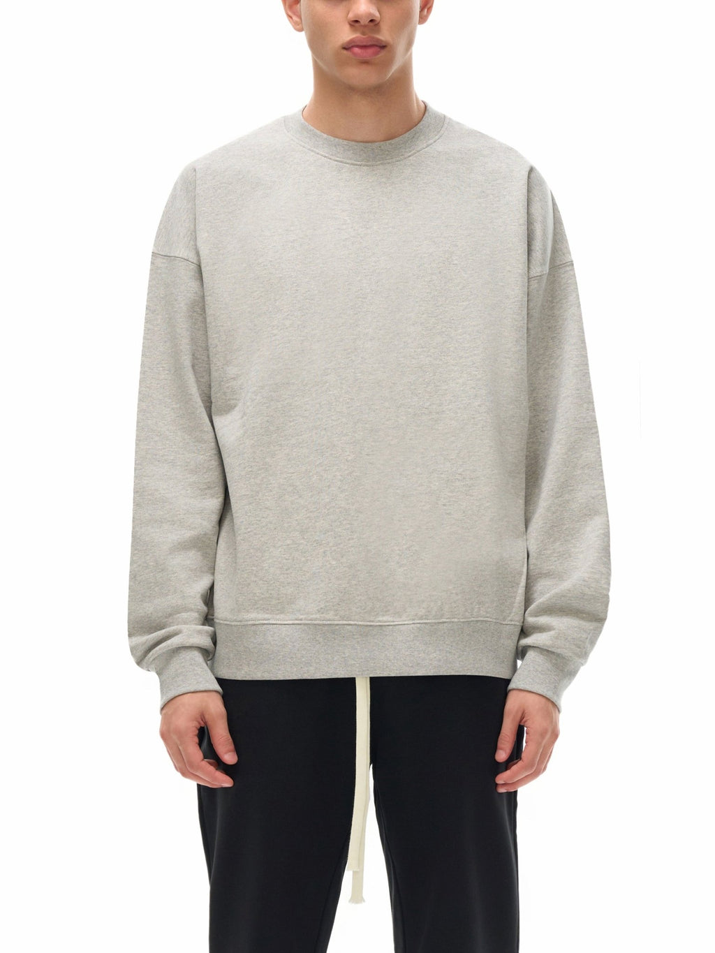 Heavyweight Essential Sweatshirt - IVORYFLOW