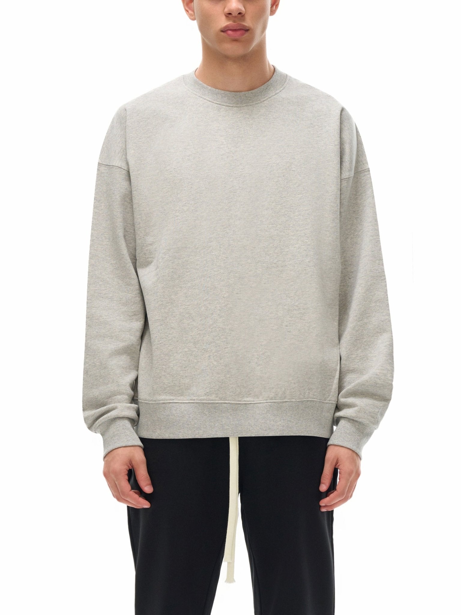 Heavyweight Essential Sweatshirt - IVORYFLOW