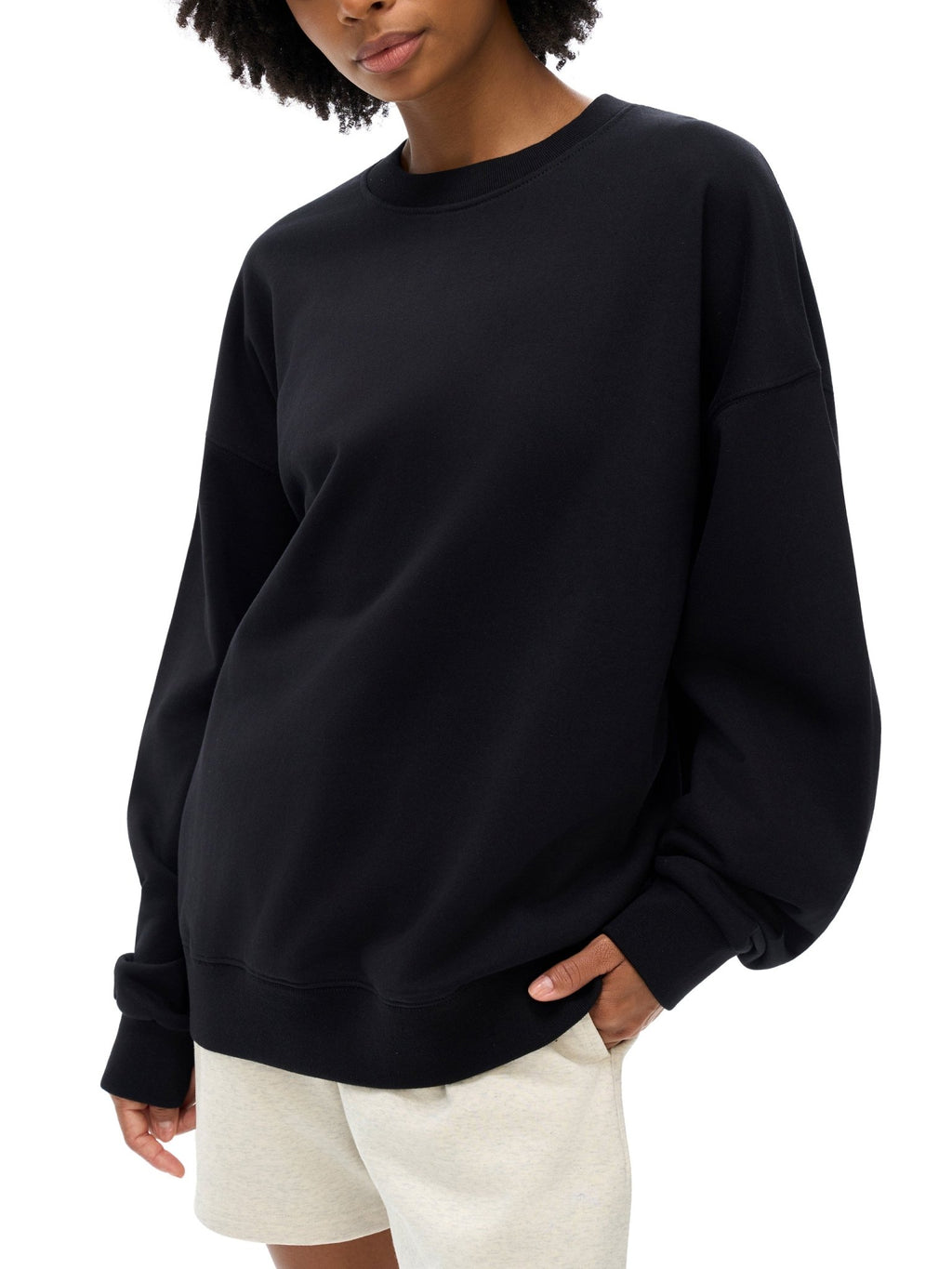 Heavyweight Essential Sweatshirt - IVORYFLOW