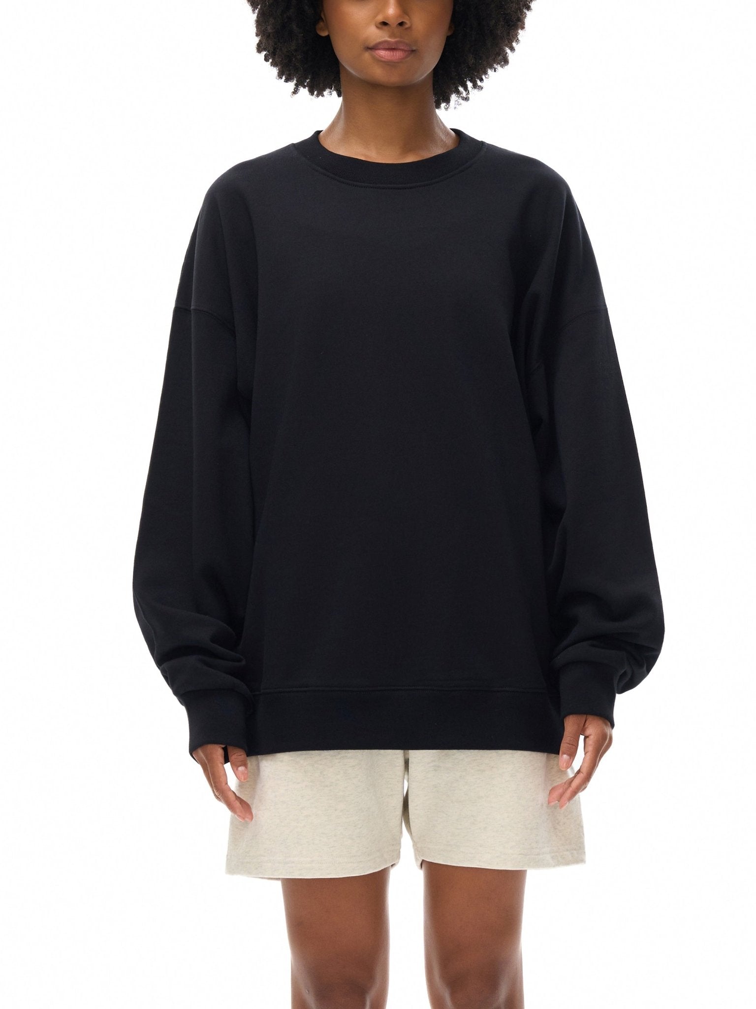 Heavyweight Essential Sweatshirt - IVORYFLOW