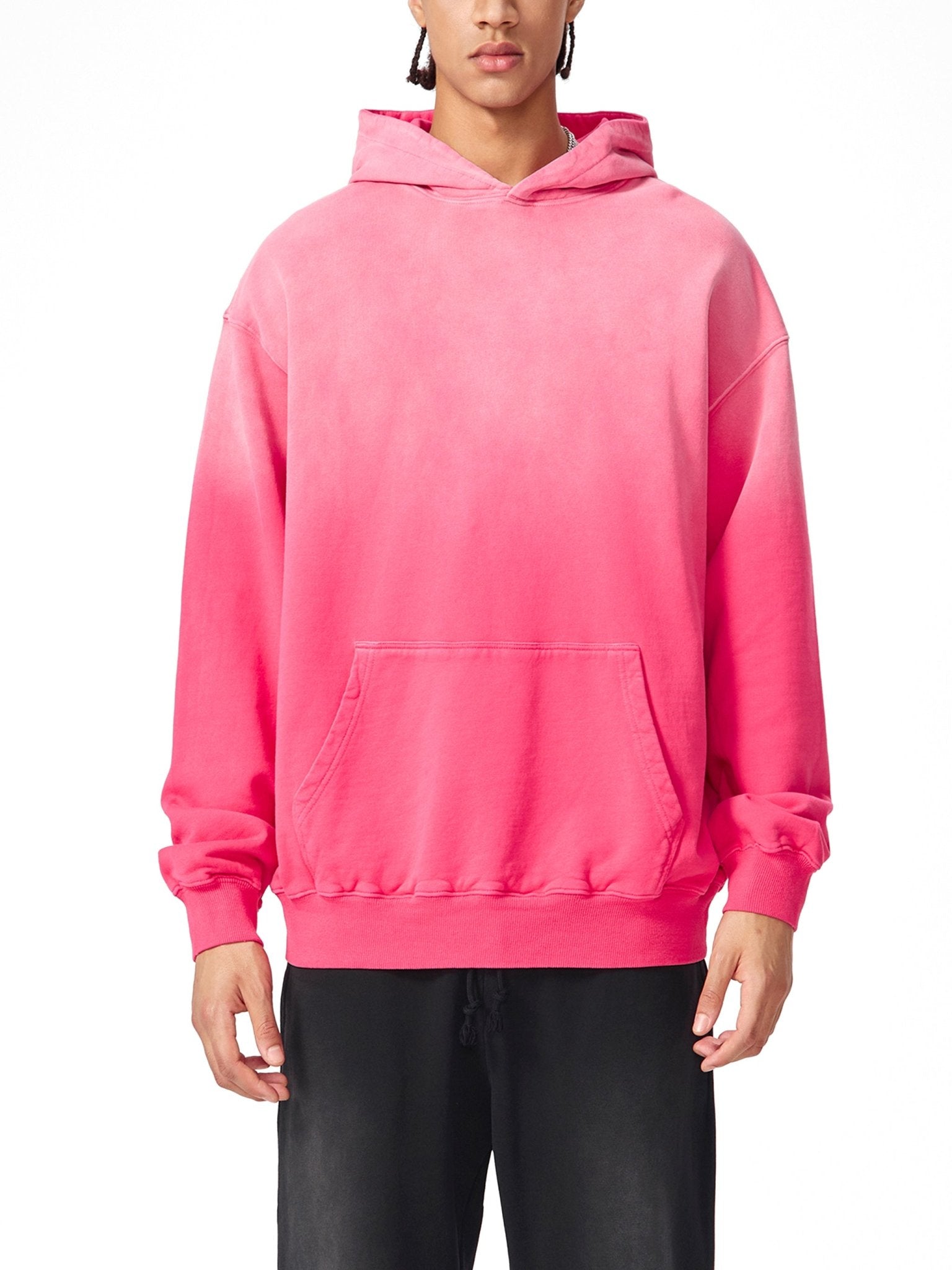 Heavyweight Sunfade Oversized Hoodie - IVORYFLOW