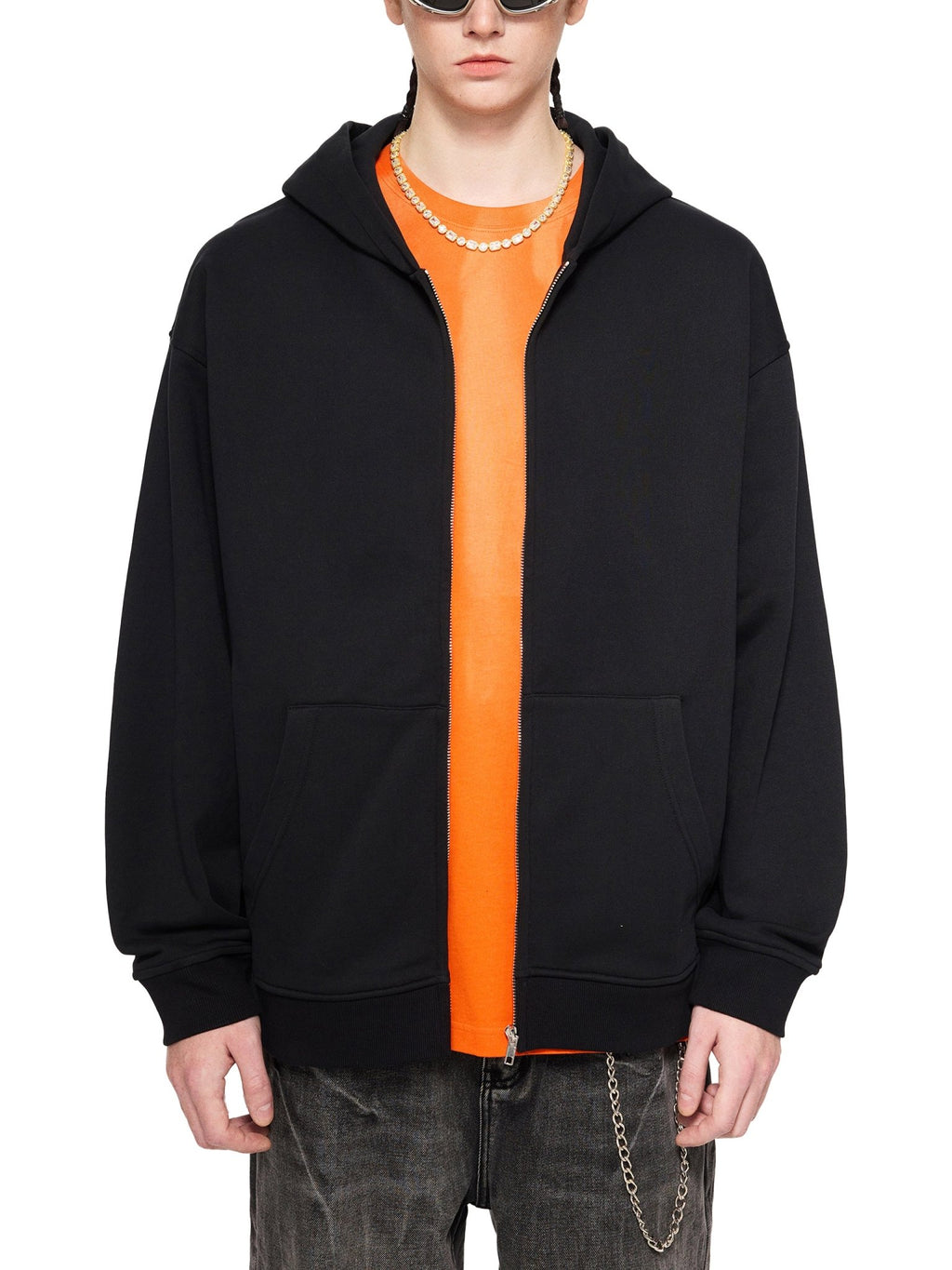 Heavyweight Zip - up Hoodie - IVORYFLOW