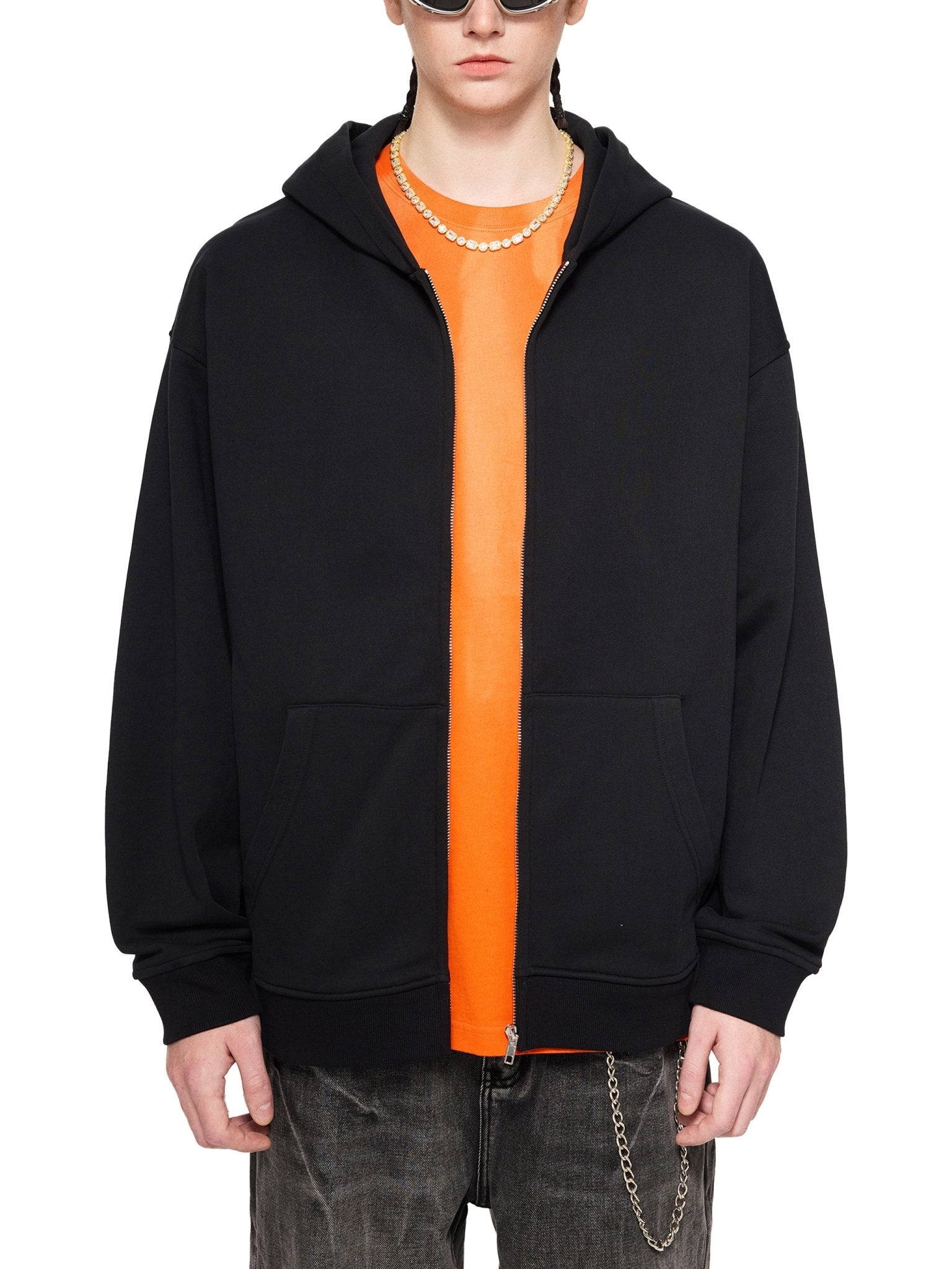 Heavyweight Zip - up Hoodie - IVORYFLOW