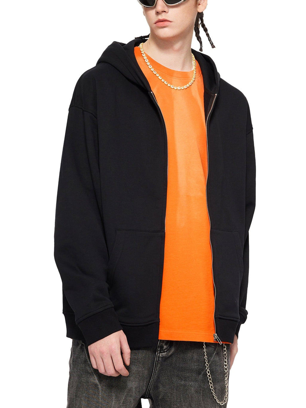 Heavyweight Zip - up Hoodie - IVORYFLOW