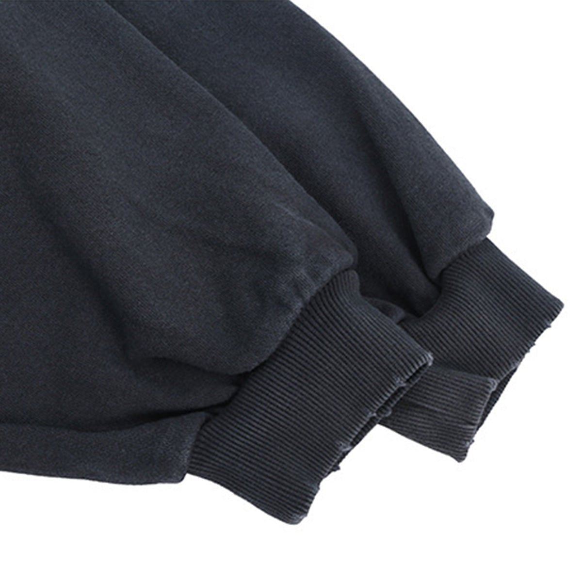 Reverse Pocket Design Distressed Hoodie(440GSM) - IVORYFLOW