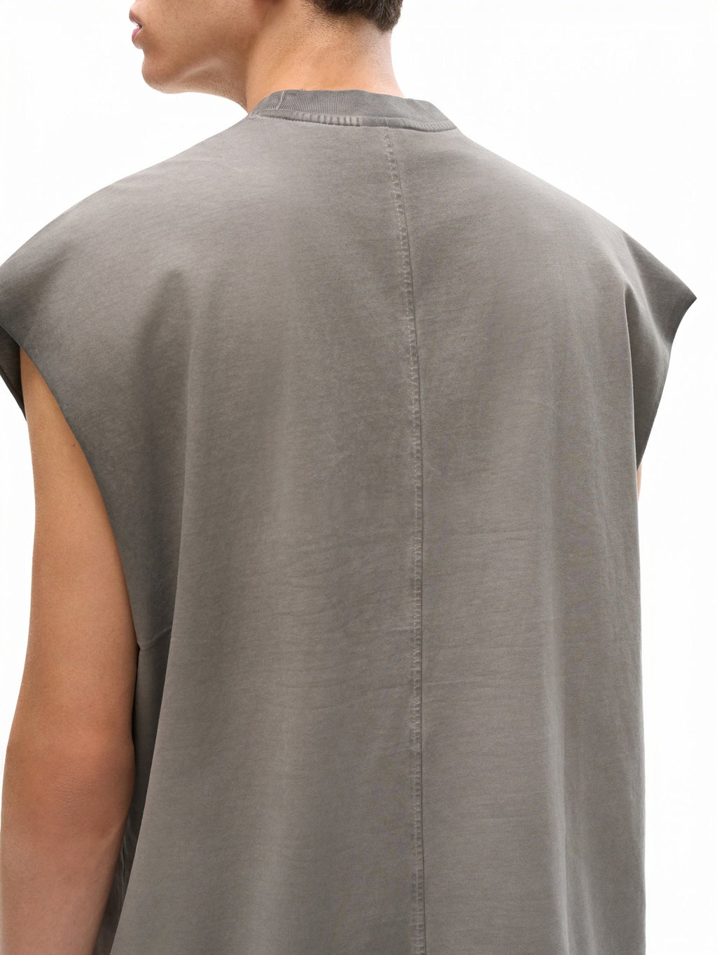 Reverse Washed Tank Top - IVORYFLOW