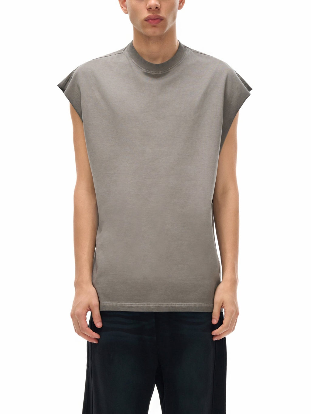 Reverse Washed Tank Top - IVORYFLOW