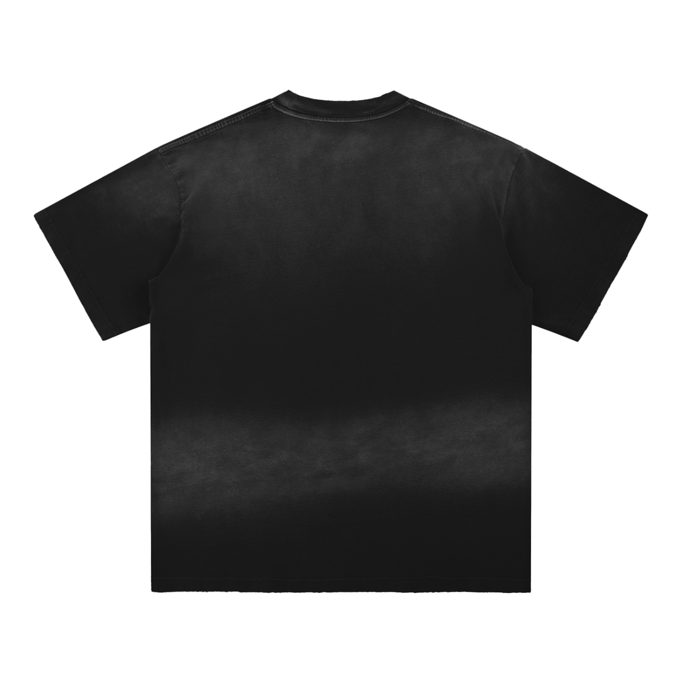 Sun Fade Hand - Frayed Cotton T-Shirt - IVORYFLOW