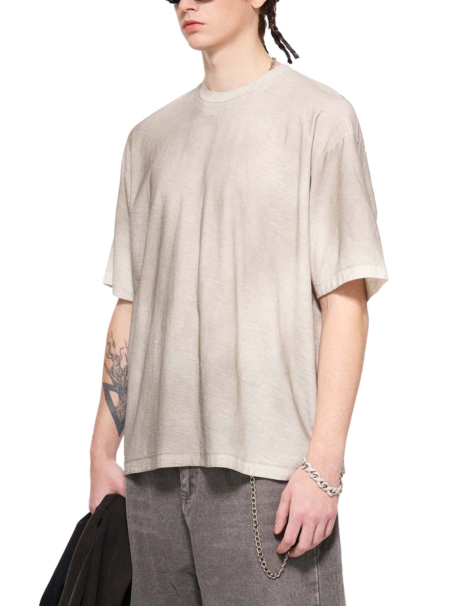 Sun Fade Hand - Painted T-Shirt - IVORYFLOW