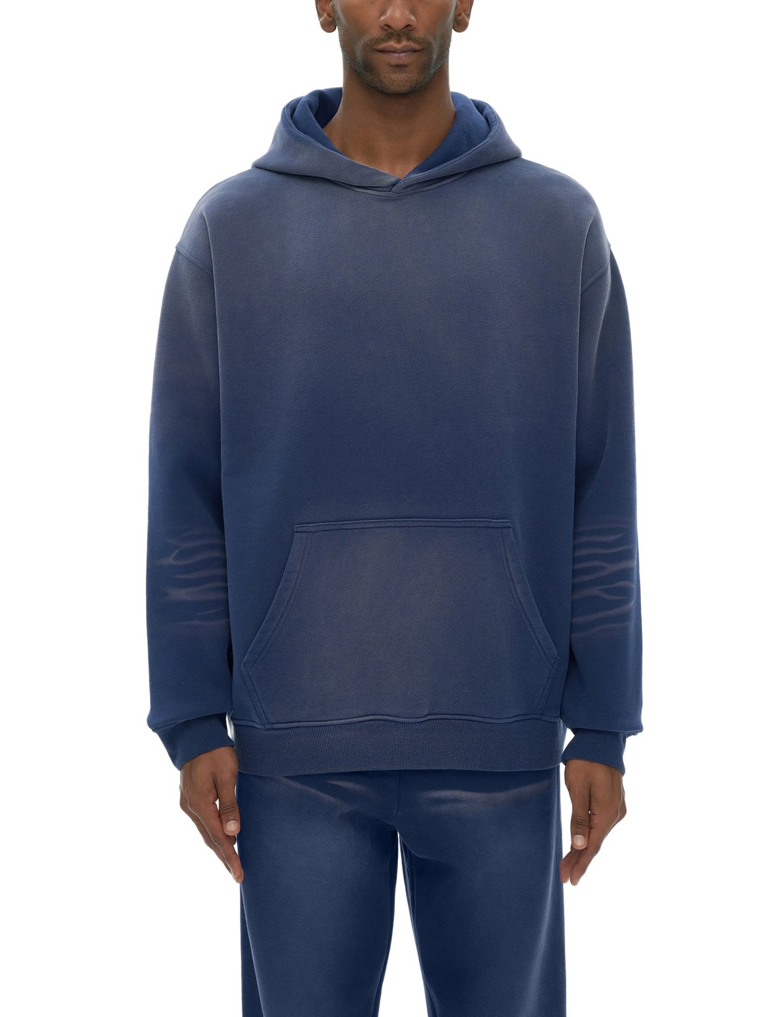 Sunfade Fleeced Hoodie - IVORYFLOW