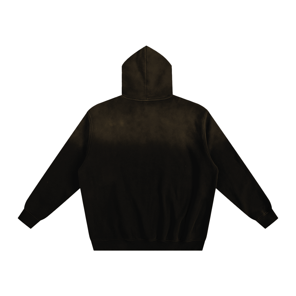 Sunfade Fleeced Hoodie - IVORYFLOW