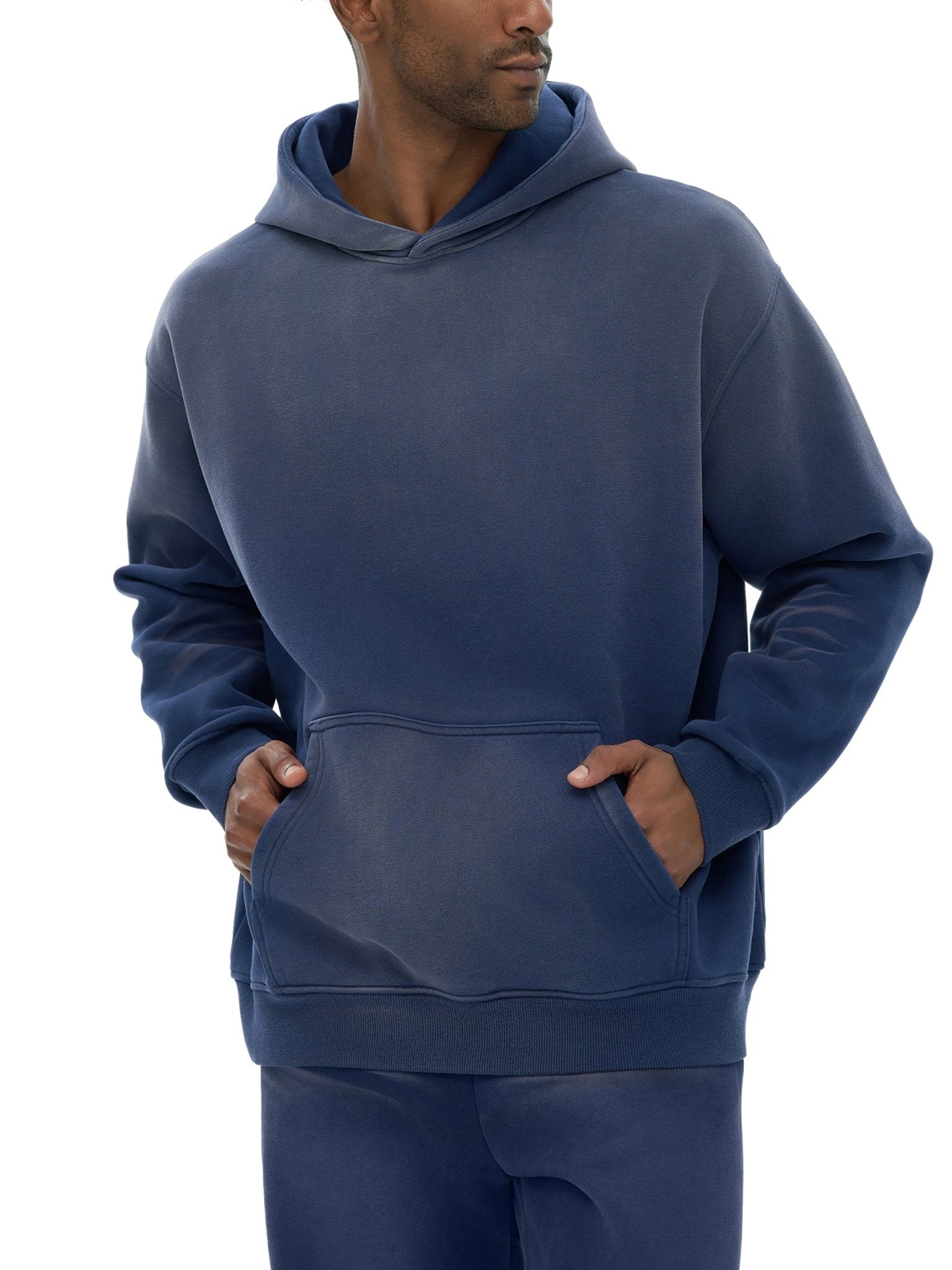 Sunfade Fleeced Hoodie - IVORYFLOW