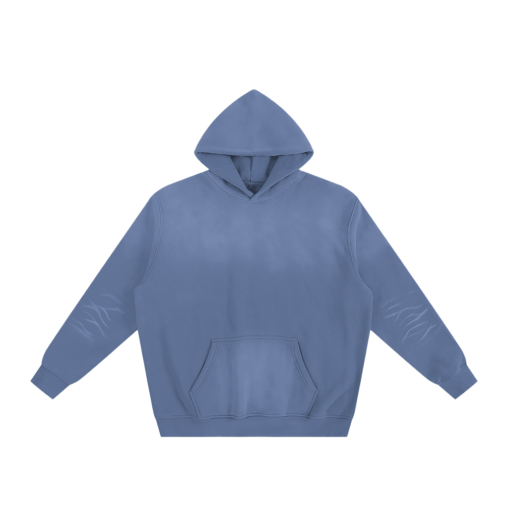 Sunfade Fleeced Hoodie - IVORYFLOW