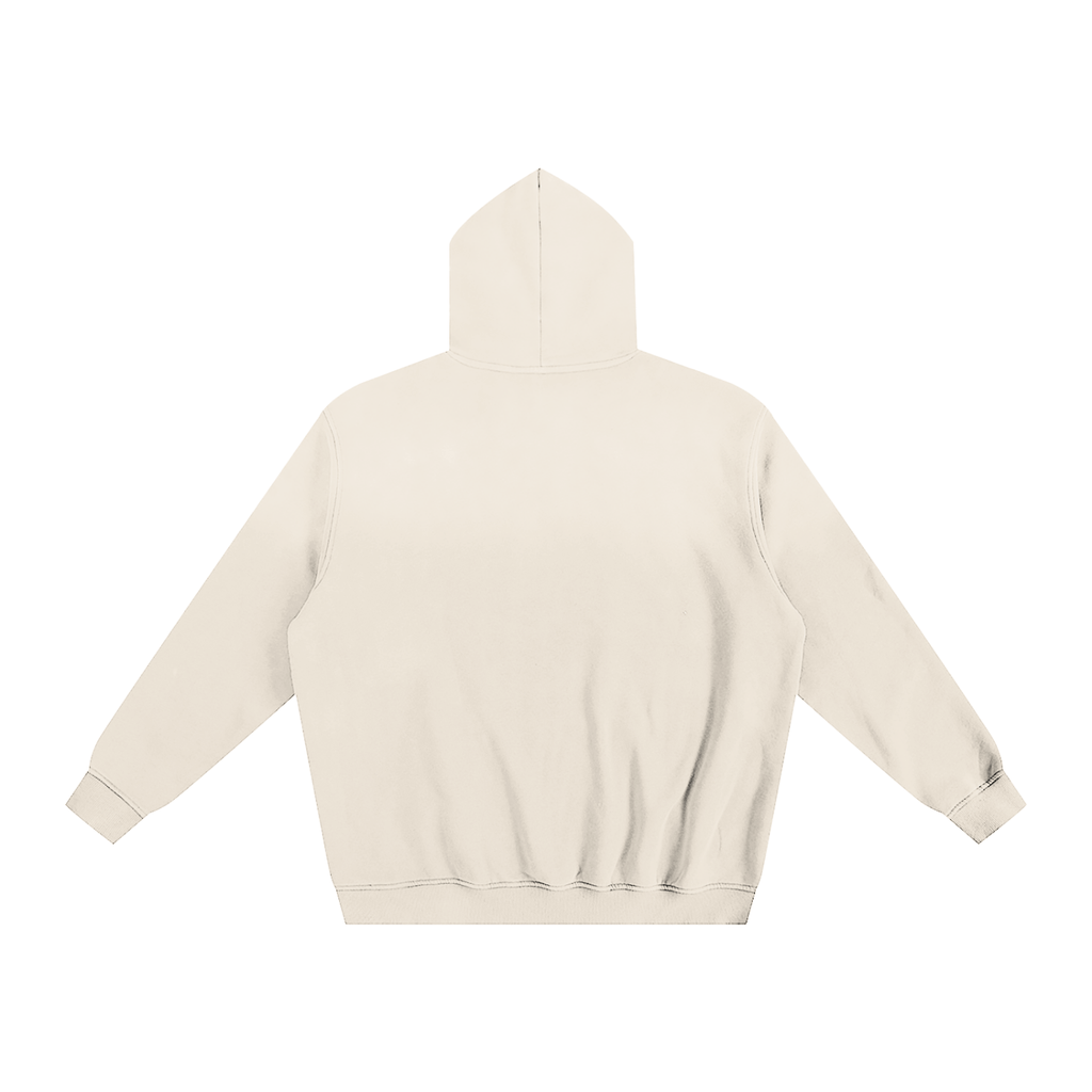 Sunfade Fleeced Hoodie - IVORYFLOW
