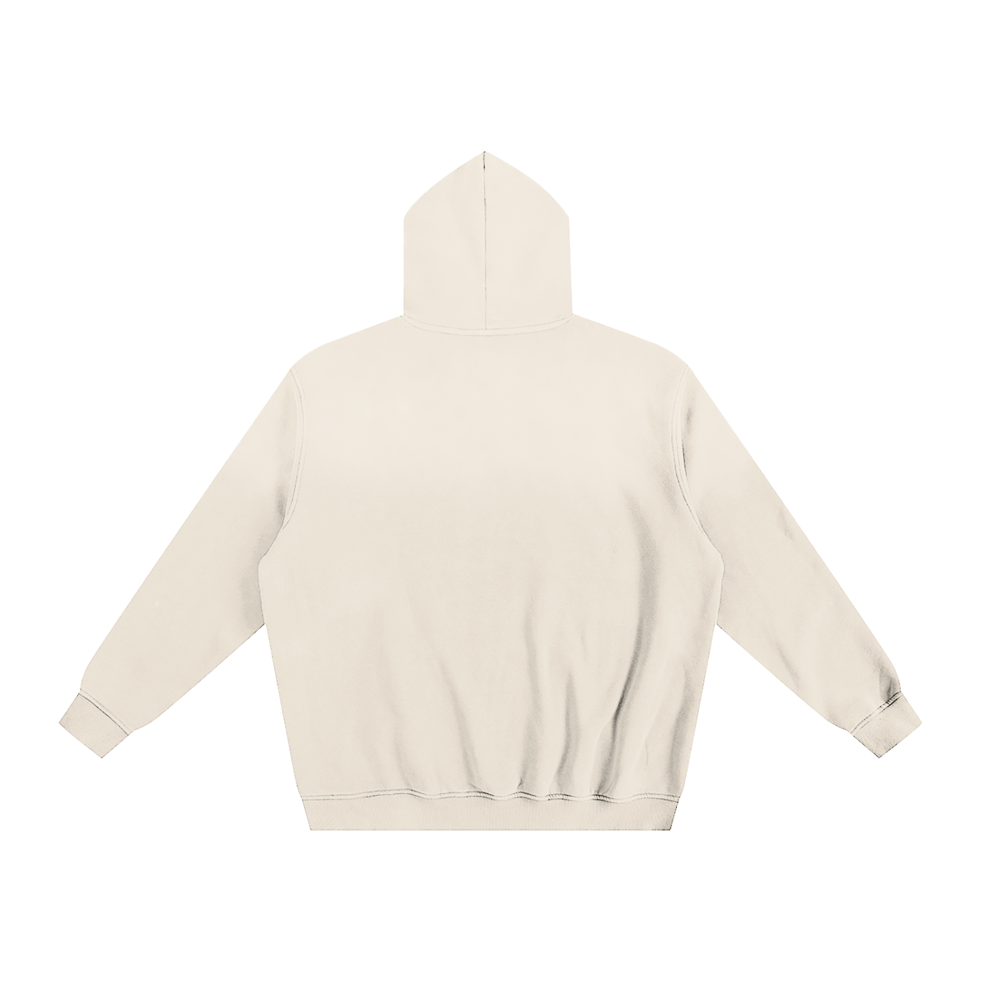 Sunfade Fleeced Hoodie - IVORYFLOW