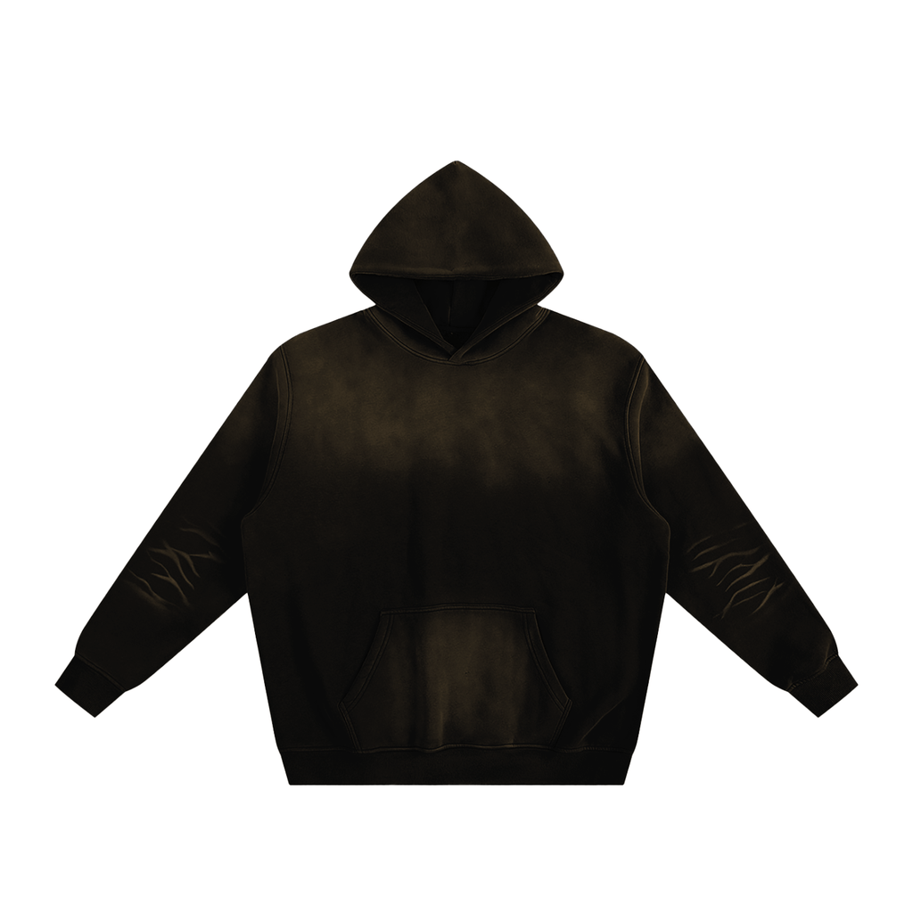 Sunfade Fleeced Hoodie - IVORYFLOW