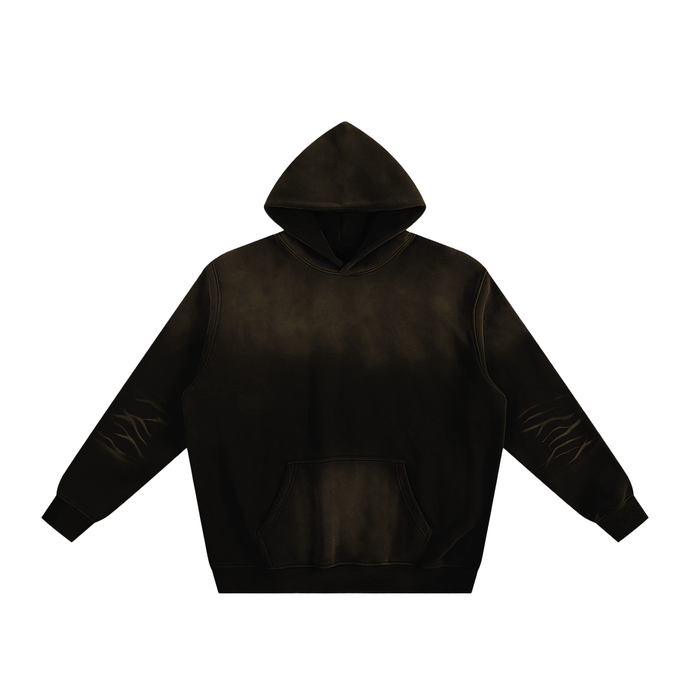 Sunfade Fleeced Hoodie - IVORYFLOW