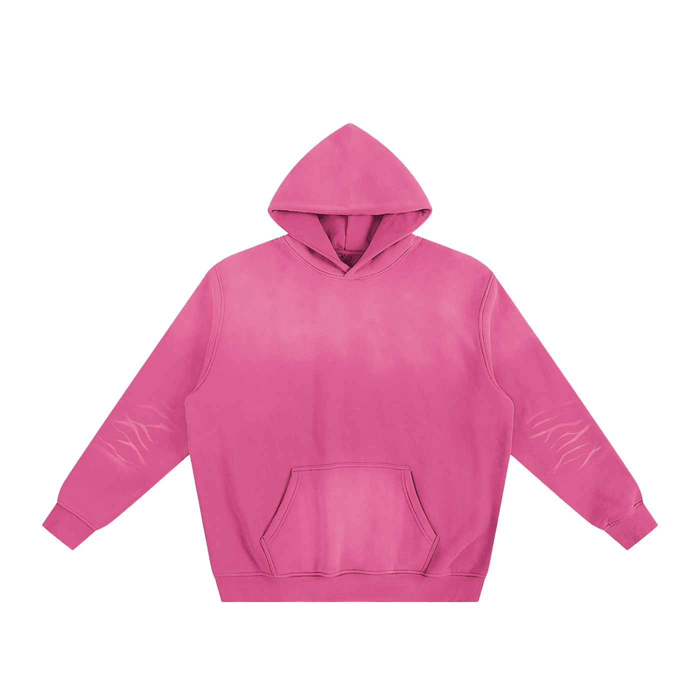 Sunfade Fleeced Hoodie - IVORYFLOW