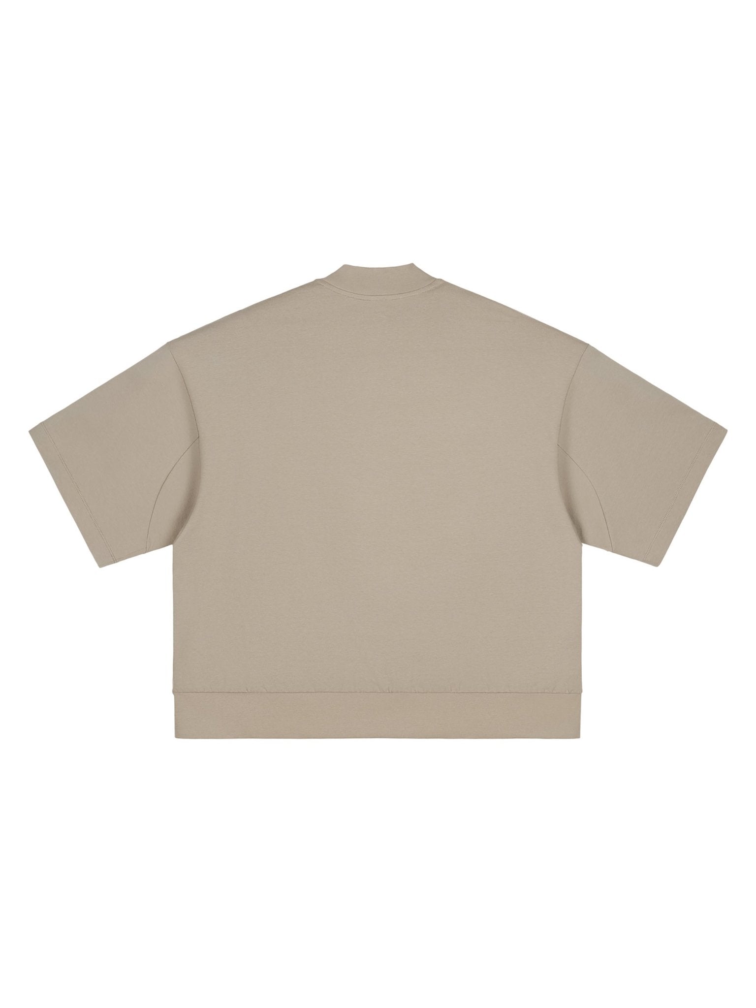 T-shirt Go Mock Neck – Audace Lourde d’Abidjan - IVORYFLOW