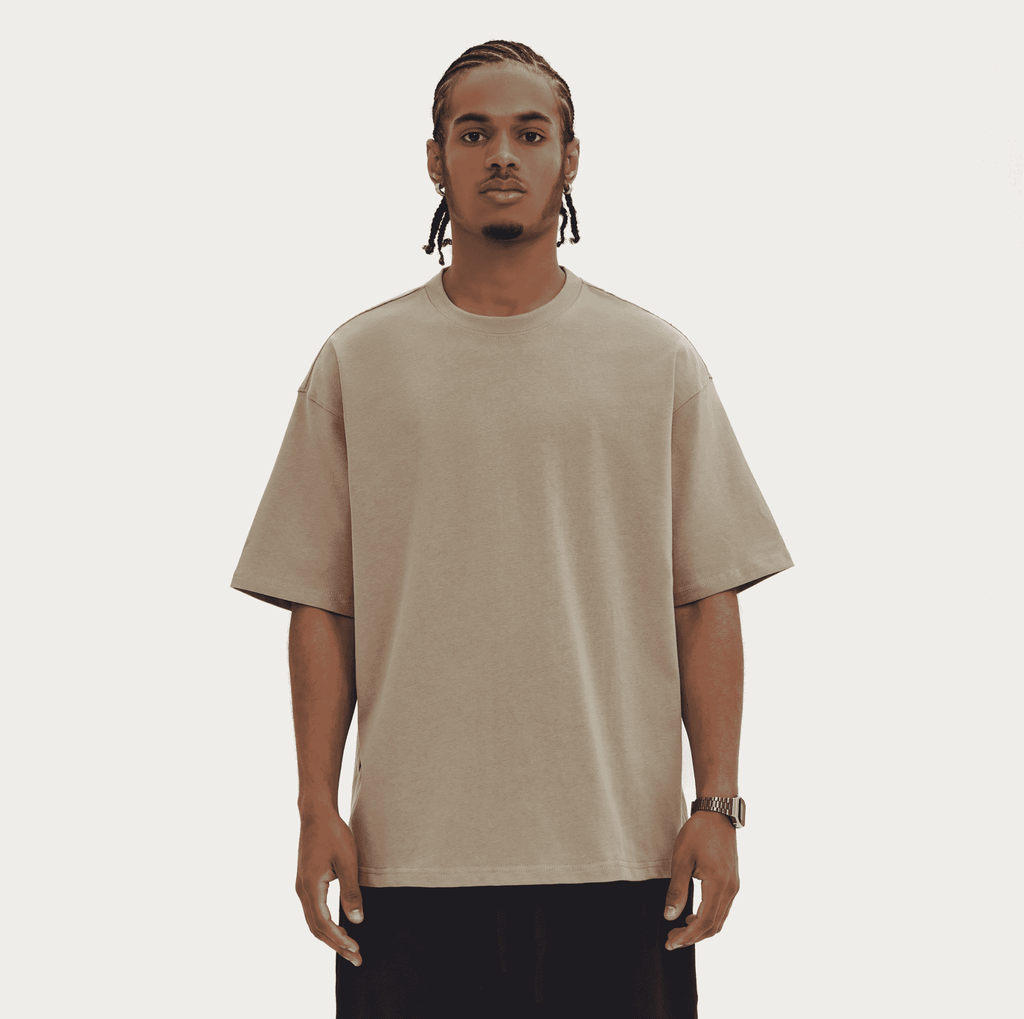 T-shirt Nouchi Boxy Unisexe (280 g/m²) - IVORYFLOW