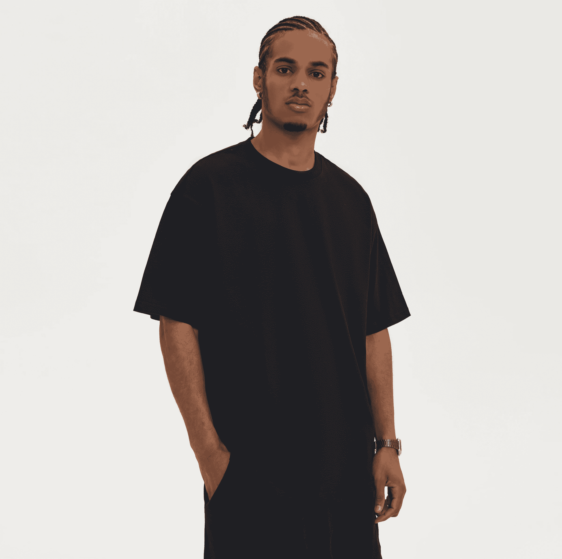 T-shirt Nouchi Boxy Unisexe (280 g/m²) - IVORYFLOW