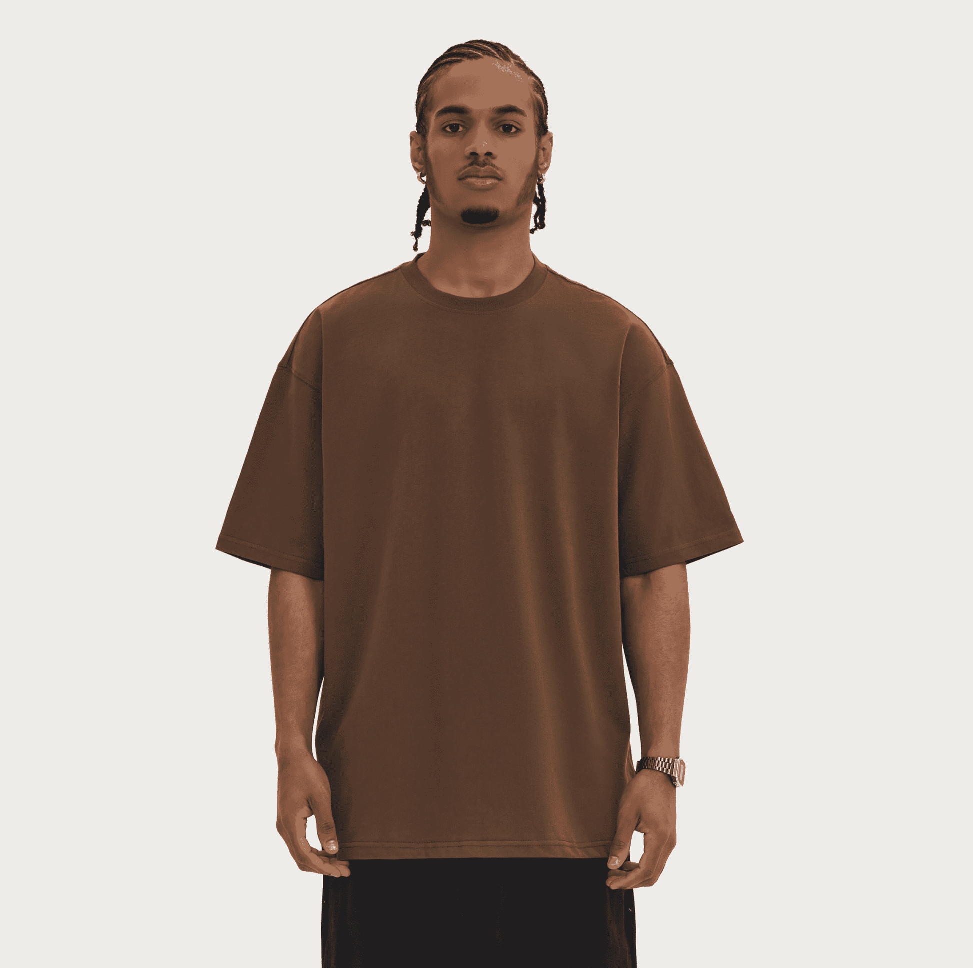 T-shirt Nouchi Boxy Unisexe (280 g/m²) - IVORYFLOW