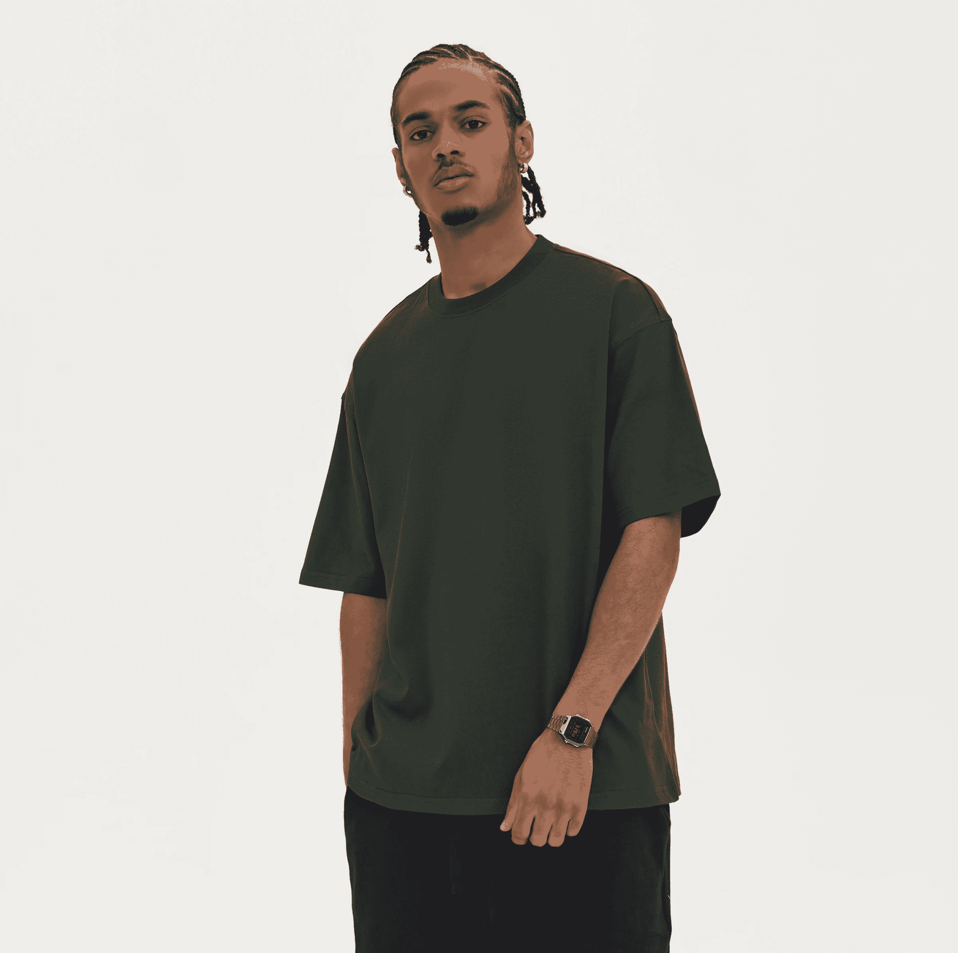 T-shirt Nouchi Boxy Unisexe (280 g/m²) - IVORYFLOW