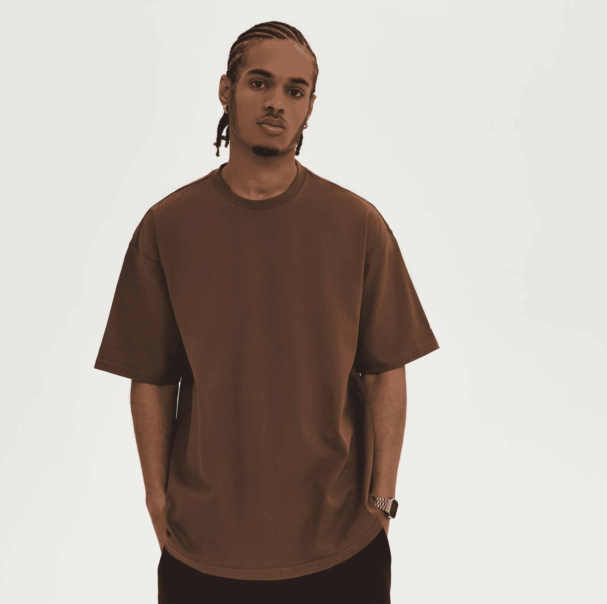 T-shirt Nouchi Boxy Unisexe (280 g/m²) - IVORYFLOW