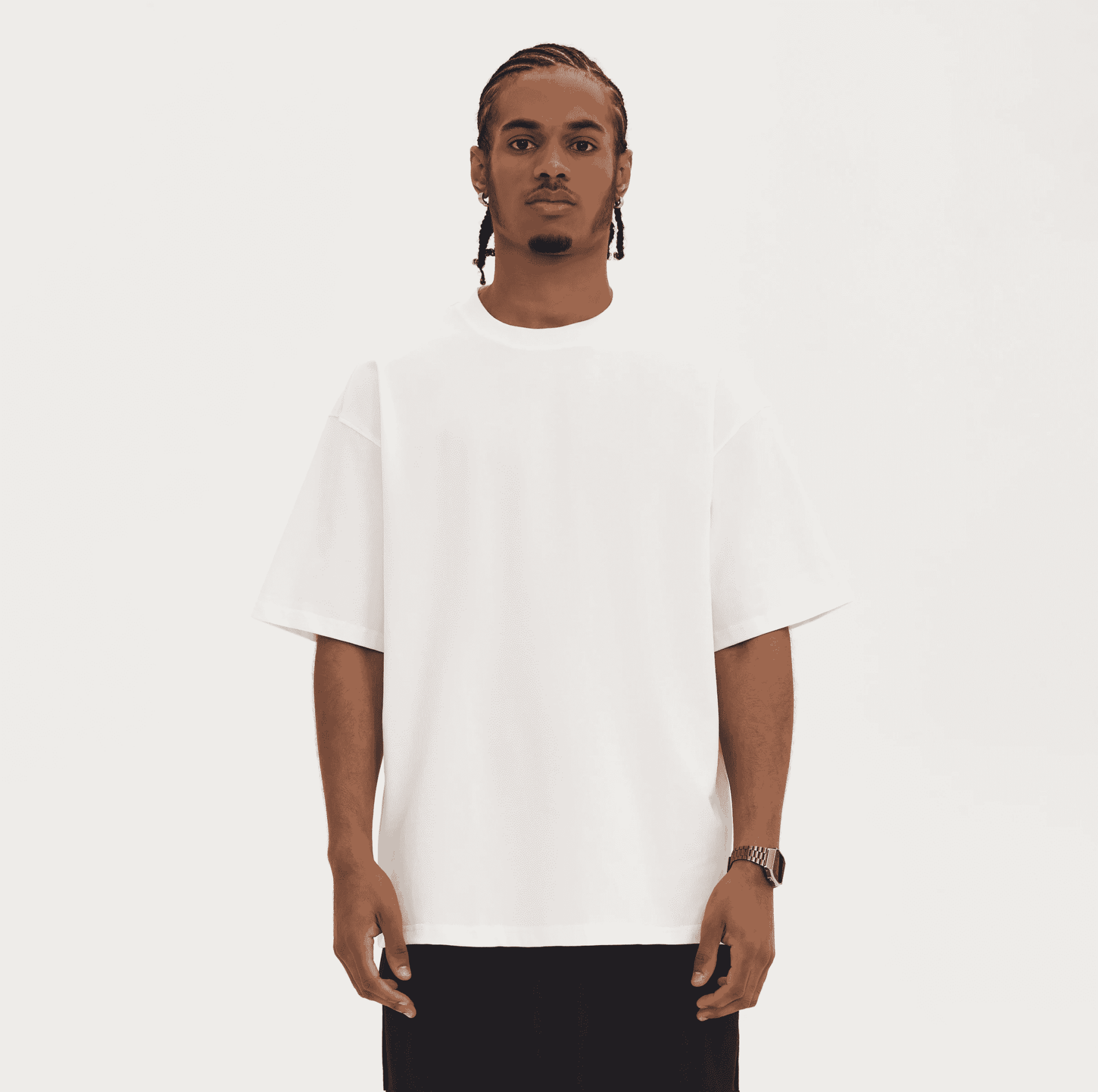 T-shirt Nouchi Boxy Unisexe (280 g/m²) - IVORYFLOW