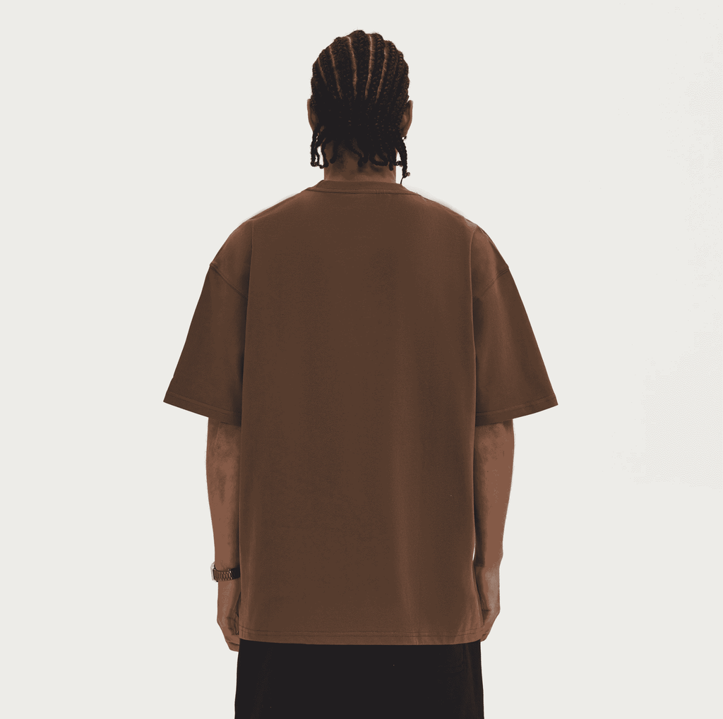 T-shirt Nouchi Boxy Unisexe (280 g/m²) - IVORYFLOW