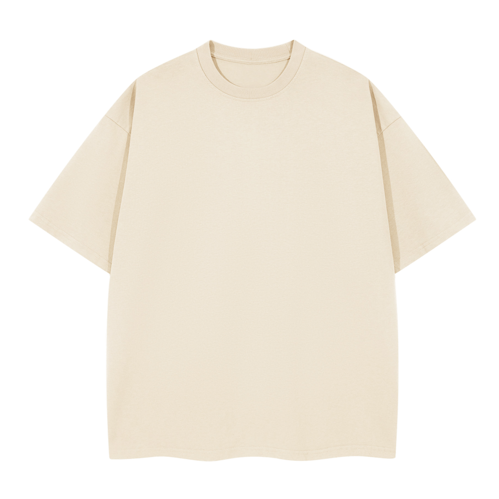 T-shirt Nouchi Boxy Unisexe (280 g/m²) - IVORYFLOW