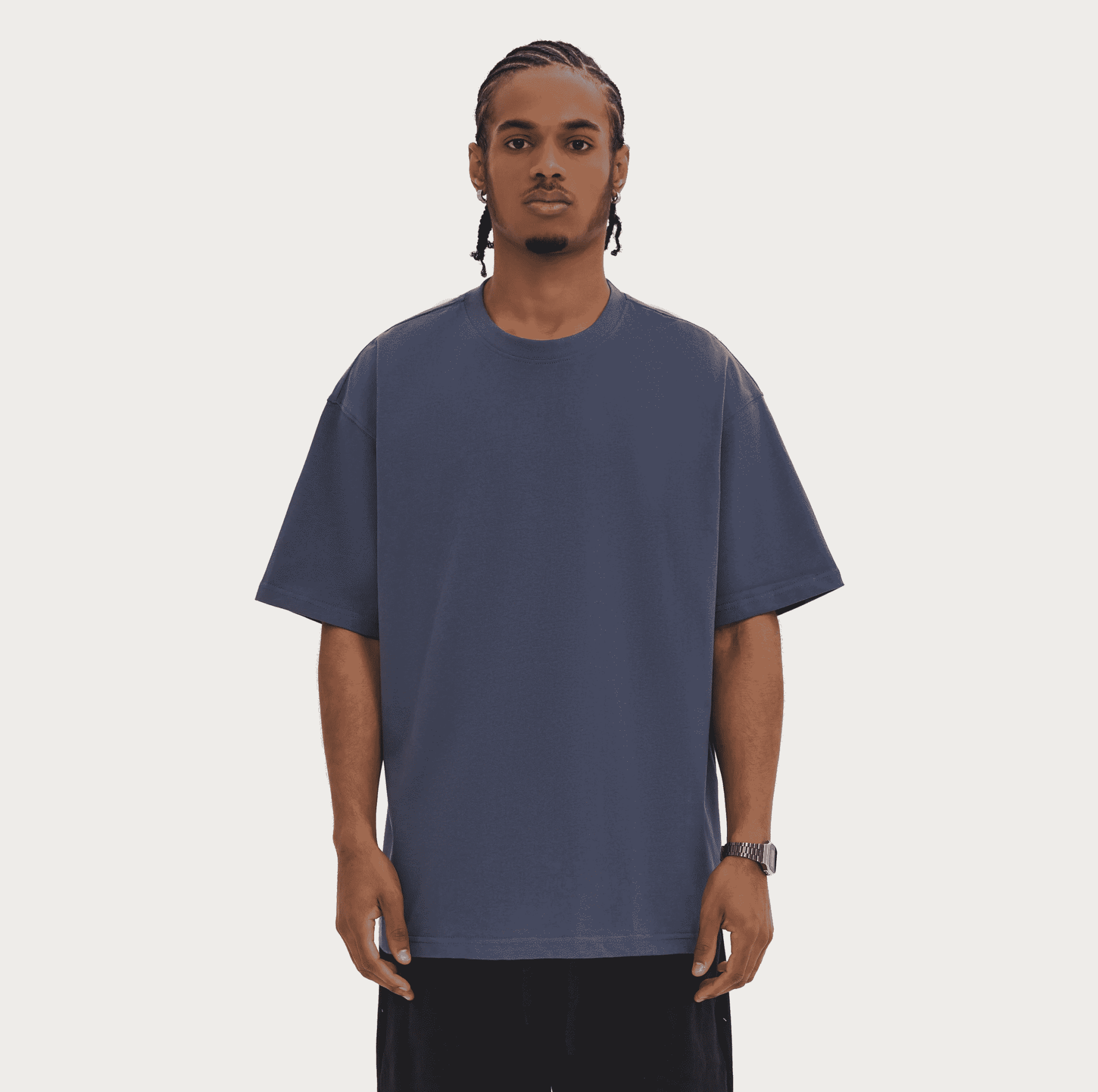 T-shirt Nouchi Boxy Unisexe (280 g/m²) - IVORYFLOW