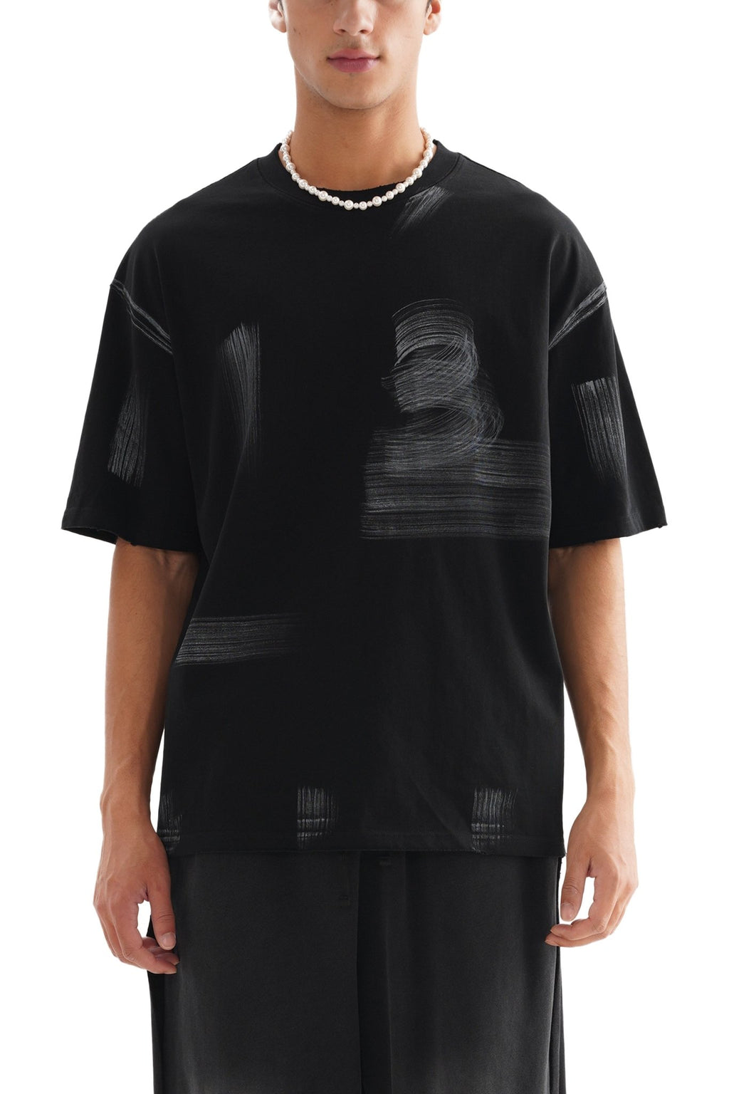 T-shirt Zogo Hand Brushed – Rebelle des Rues d’Abidjan - IVORYFLOW