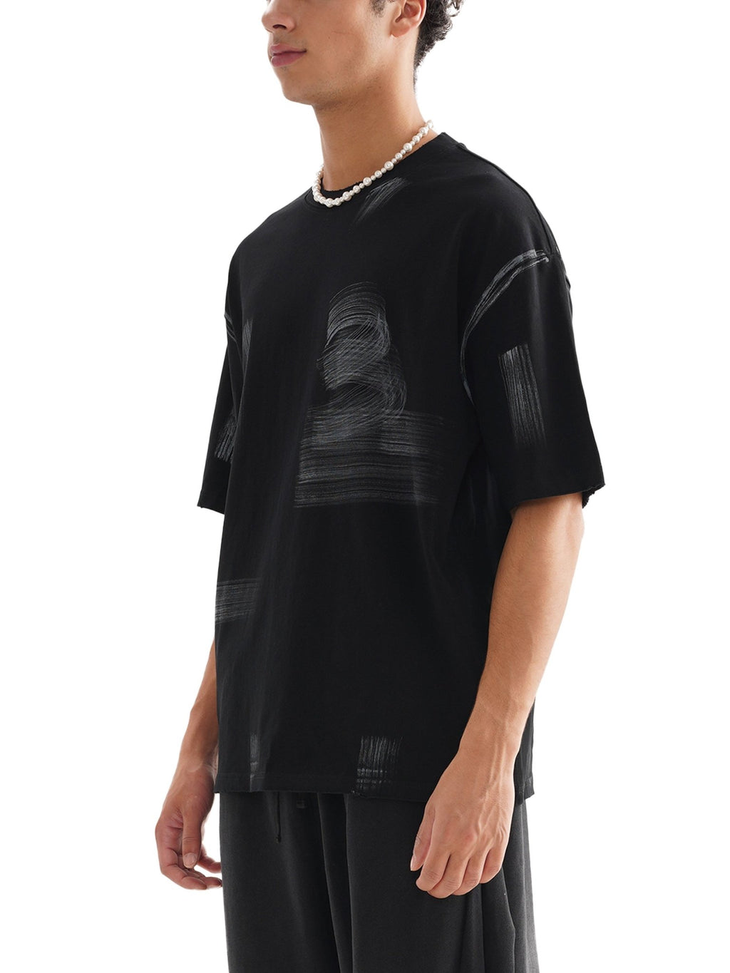 T-shirt Zogo Hand Brushed – Rebelle des Rues d’Abidjan - IVORYFLOW