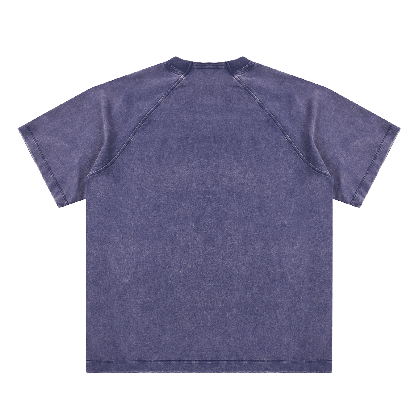 Vintage Washed Raglan Cotton T-Shirt - IVORYFLOW